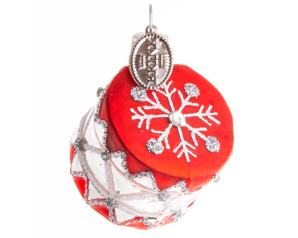 Julekugle F4 40 Drum Sn fra Brink Nordic