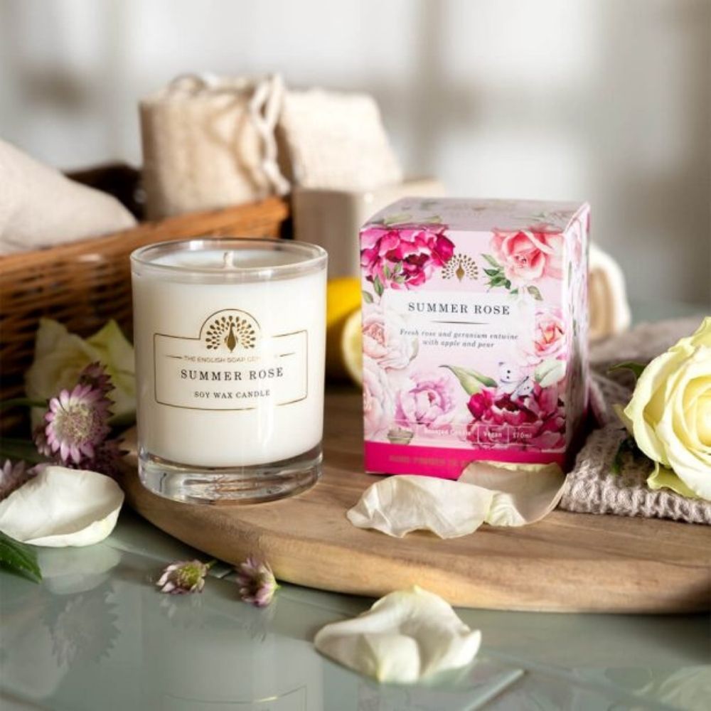 Duft Lys, Summer Rose Candle - 170ml