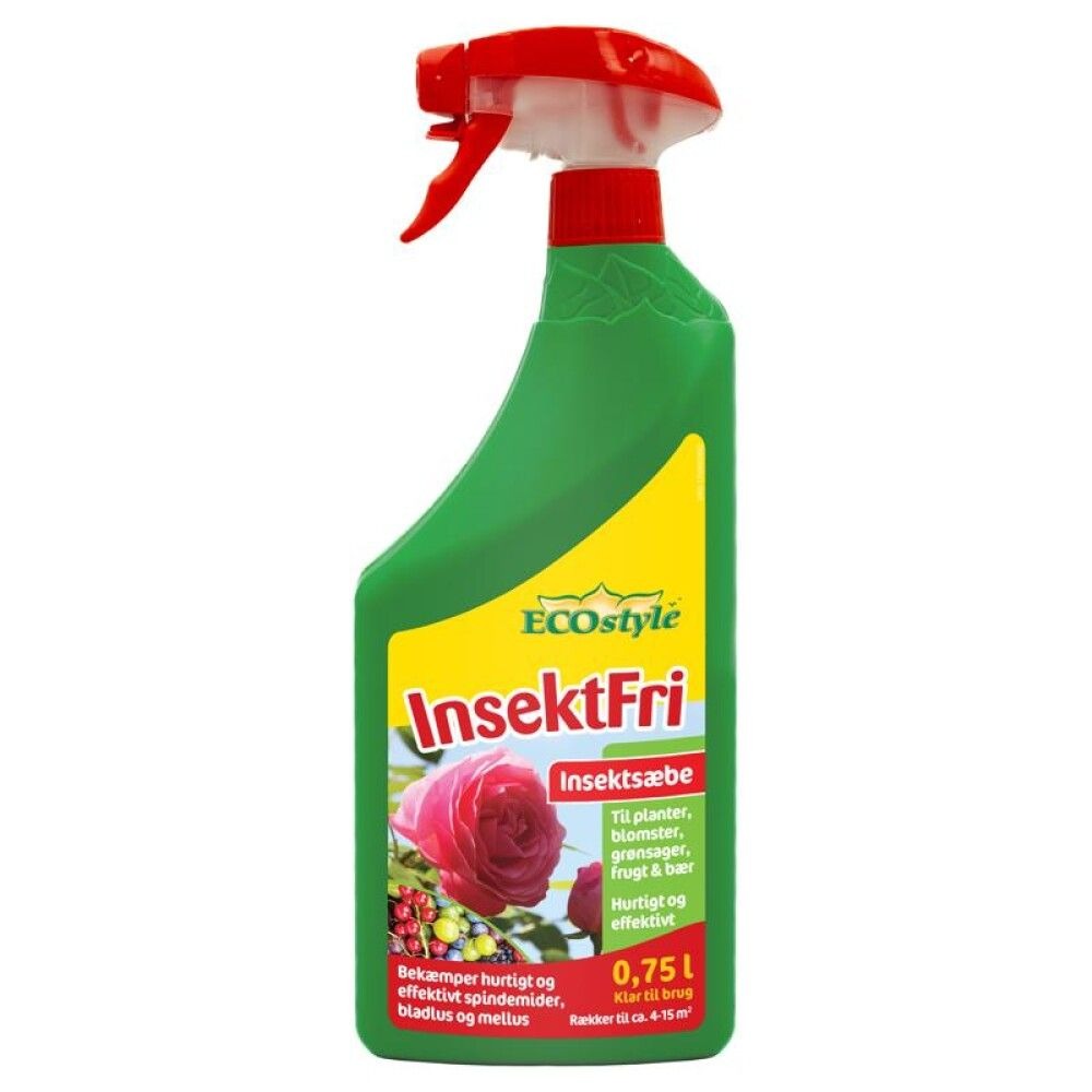 Insektfri Insektsæbe, klar til brug, 750 ml.