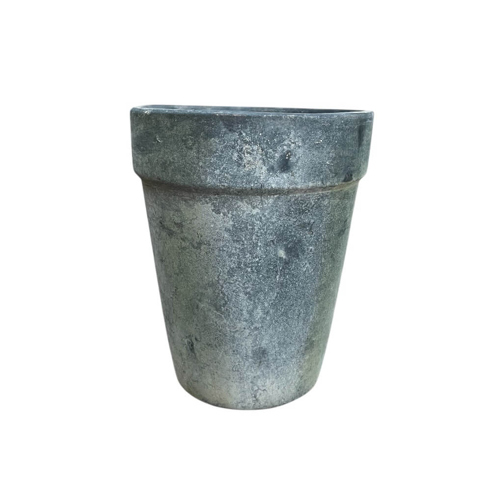 ELSEBETH krukke, BLACK PATINA - ø 15 cm fra Bgreen (uden drænhul)