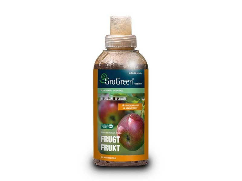 Grogreen Feed & Shine Frugt 500 ml koncentrat til planter.