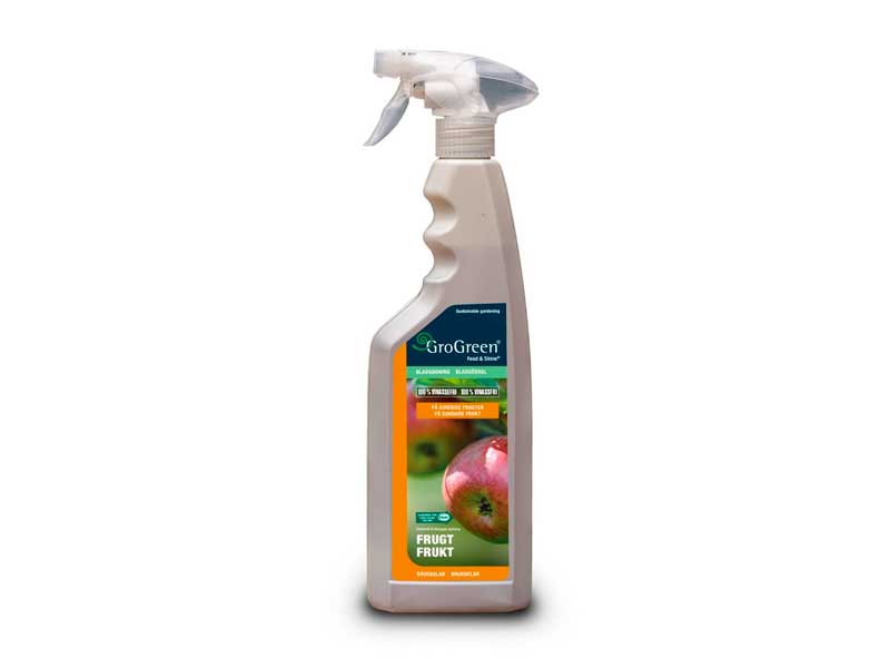 Grogreen Feed & Shine Frugt 750 ml gødning til planter.