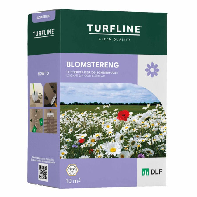 Blomstereng frøblanding, 100 g, til blomsterbed og naturlig have.