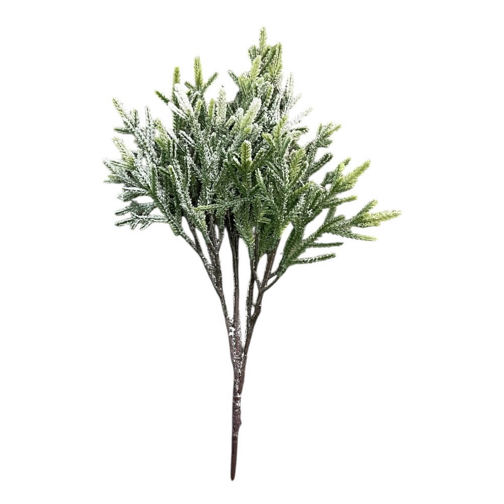 Gren Kryp. 45 cm, plastik, Grøn/Sne