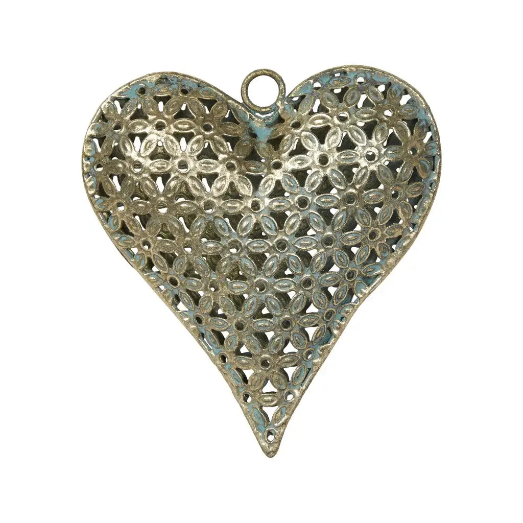 Hjerte 15x4x16cm metal