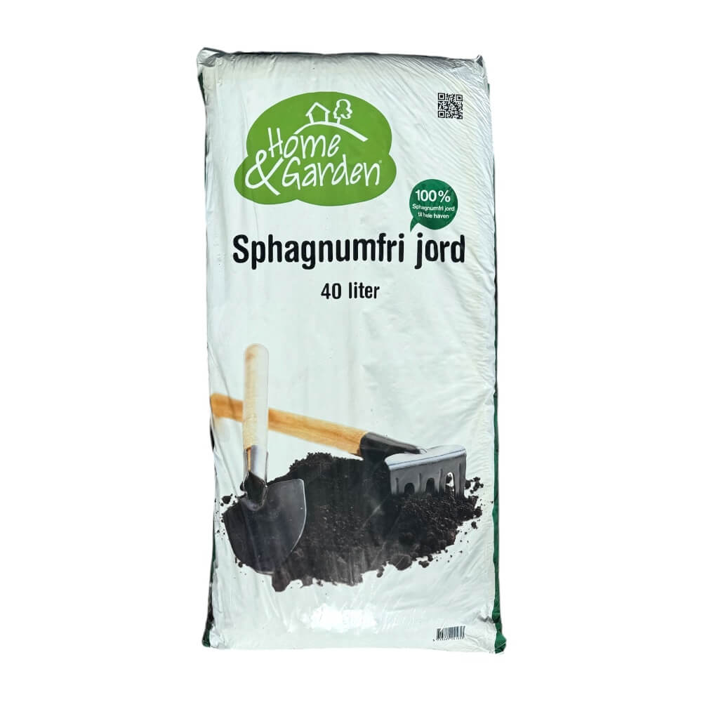 Home & Garden Sphagnumfri Jord 40 L