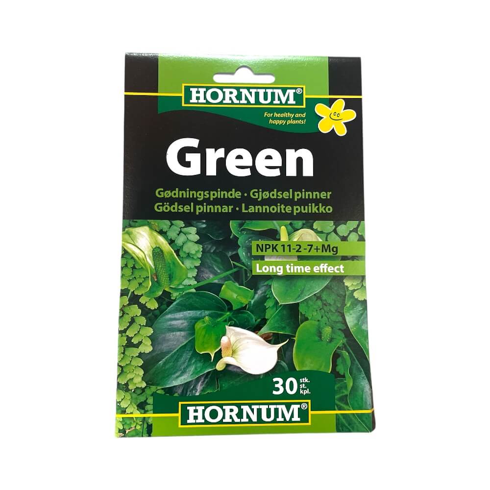 HORNUM Gødningspinde - grønne planter