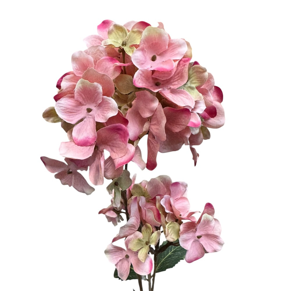 Hortensia, Hydrangea pink, l85cm - kunstig blomst