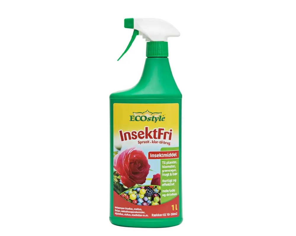 InsektFri Spruzit spray til prydplanter og roser 1000 ml