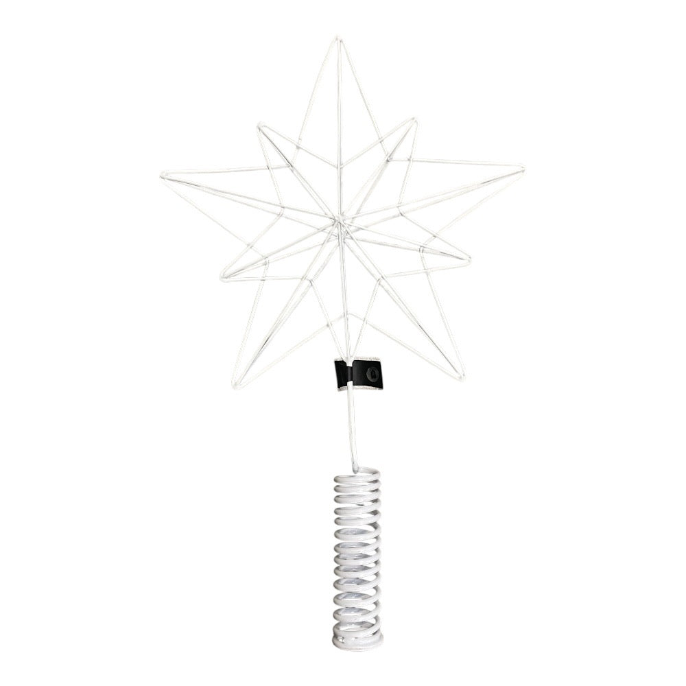 Juletræsstjerne Hvid Wire, House Doctor