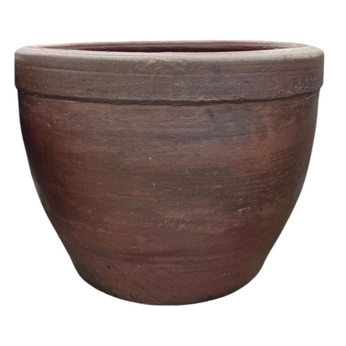 Stort krukke, Thai, Dbrown - 60x40 cm
