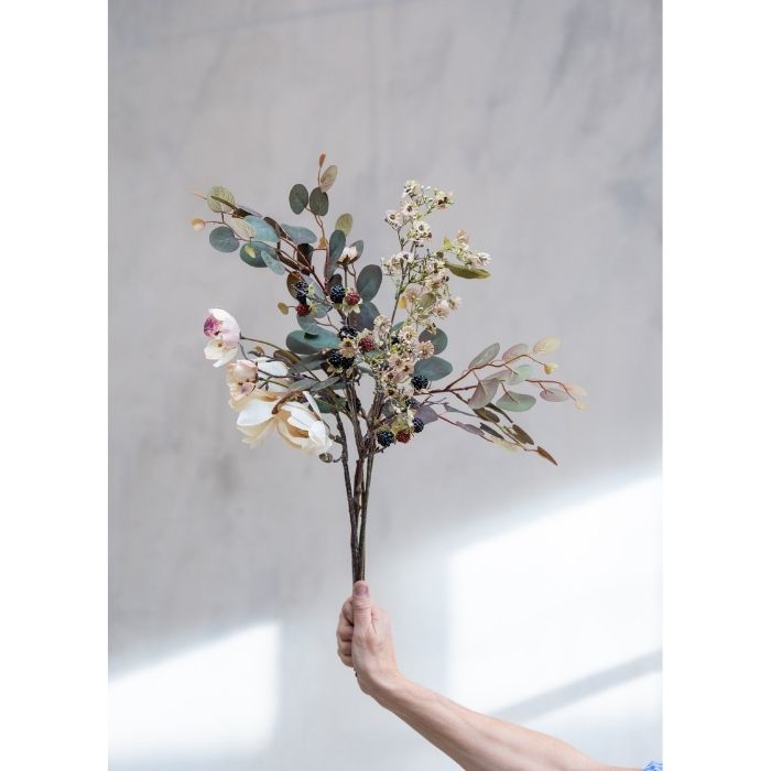 Kunstig buket med Asters stilk