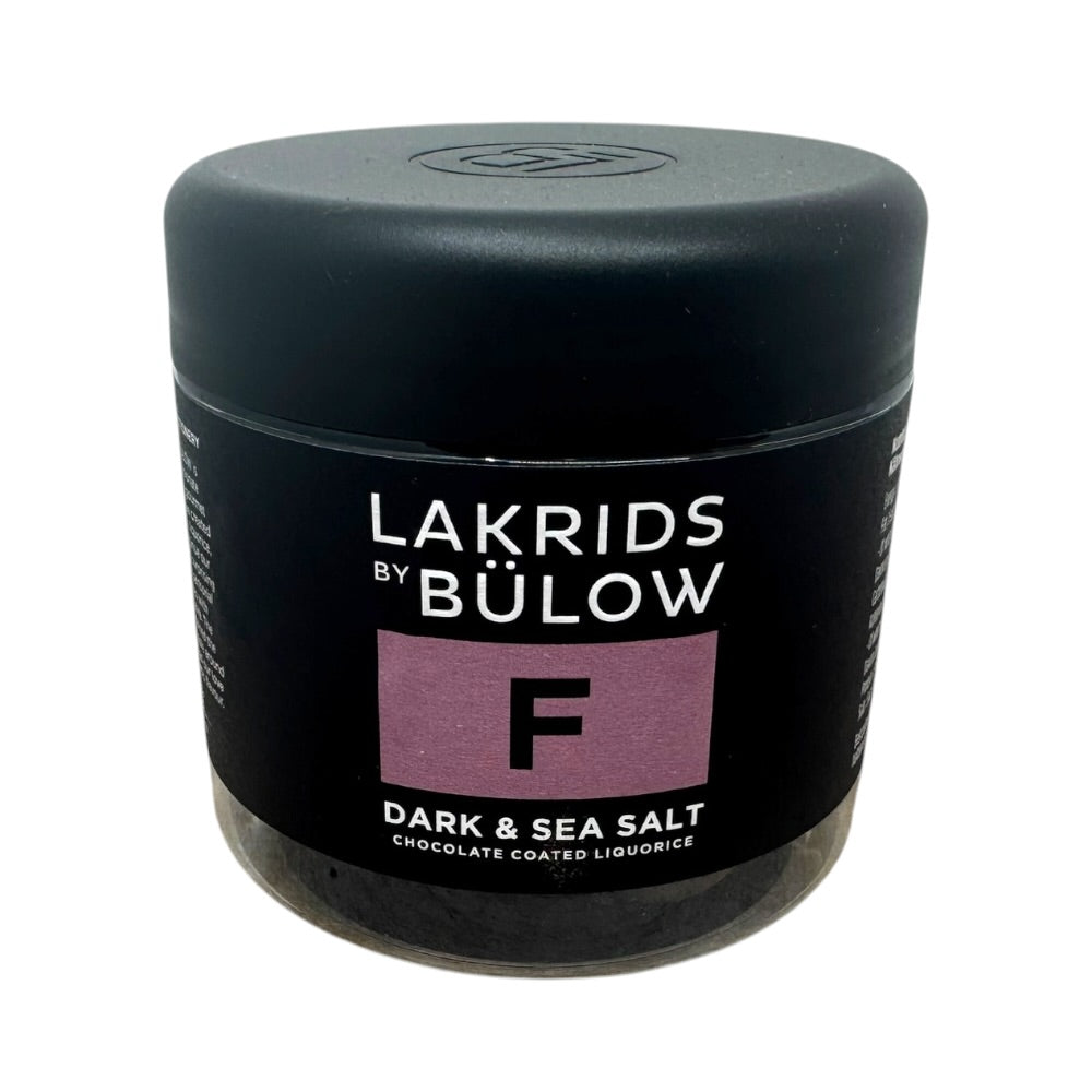 Lakrids By Bülow - SMALL F – DARK & SEASALT
