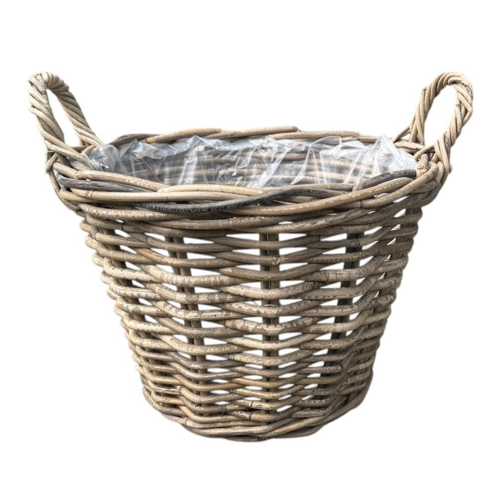 Lana kartoffel kurv med hank - D35H25 cm