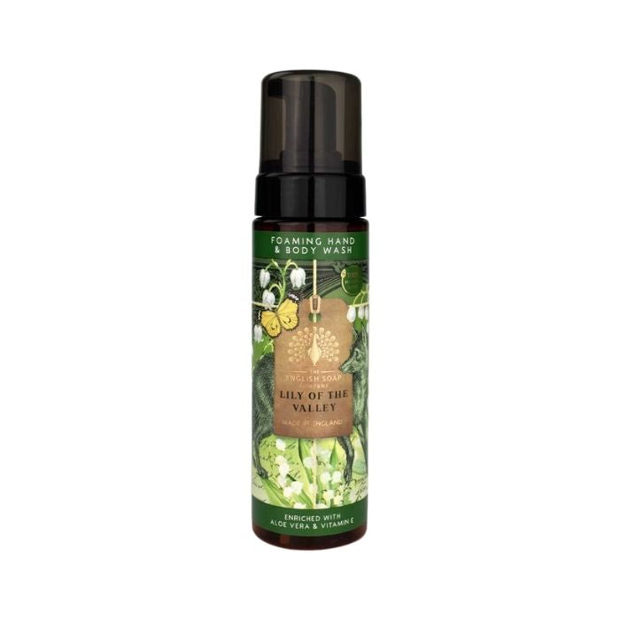 Lily of the Valley skumsæbe til hænder og krop – 200 ml