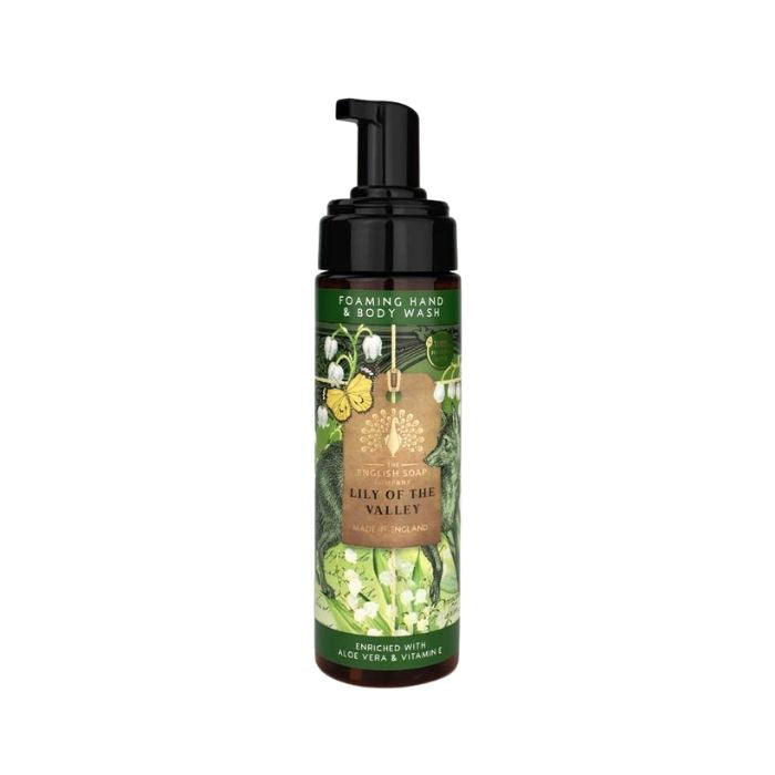 Lily of the Valley skumsæbe til hænder og krop – 200 ml
