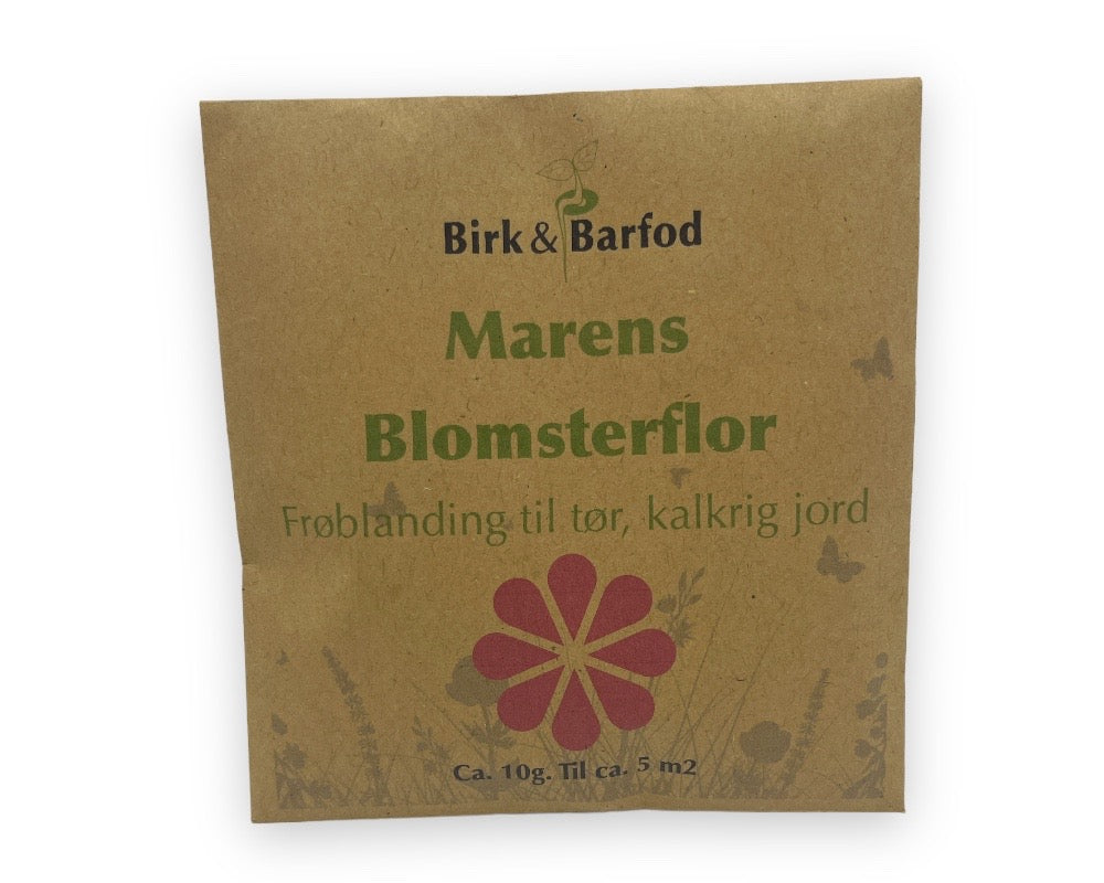 Frøblanding Marens Blomsterflor fra Birk & Barfod.