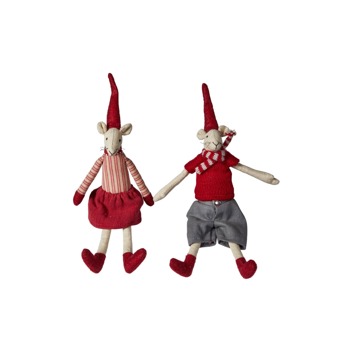Noa & Nelli sidde - 2ass - H20cm - stof
