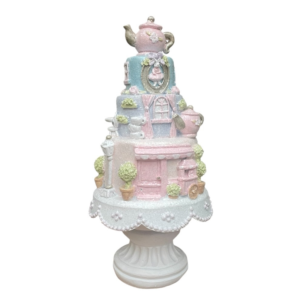 Cake Eastern H:23+27 cm Pastel