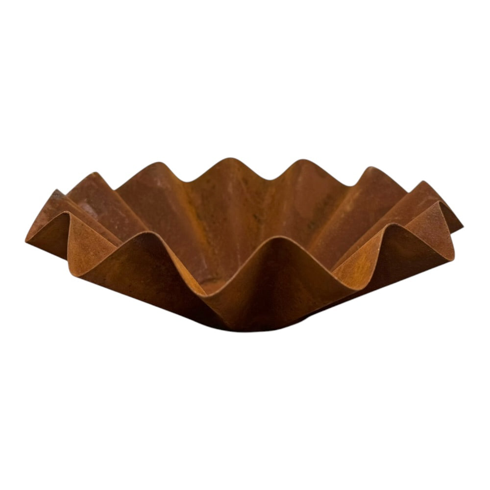 Planteskål, 19*7 cm - rust