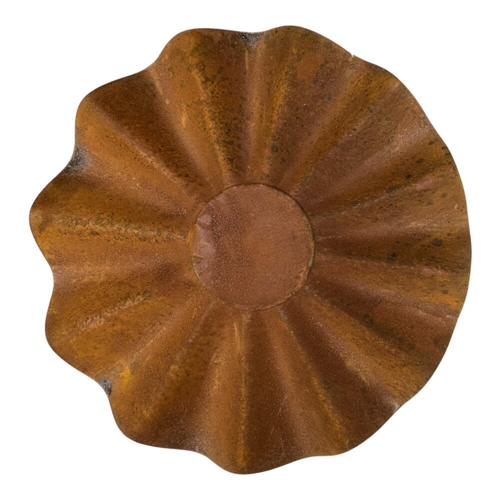 Planteskål, 19*7 cm - rust