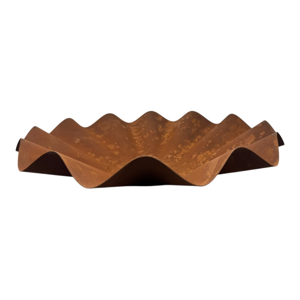 Planteskål, 35*7.5 cm - rust