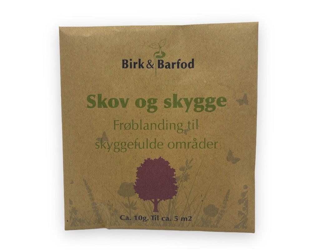 Frøblanding fra Birk & Barfod - Skov Og Skygge.