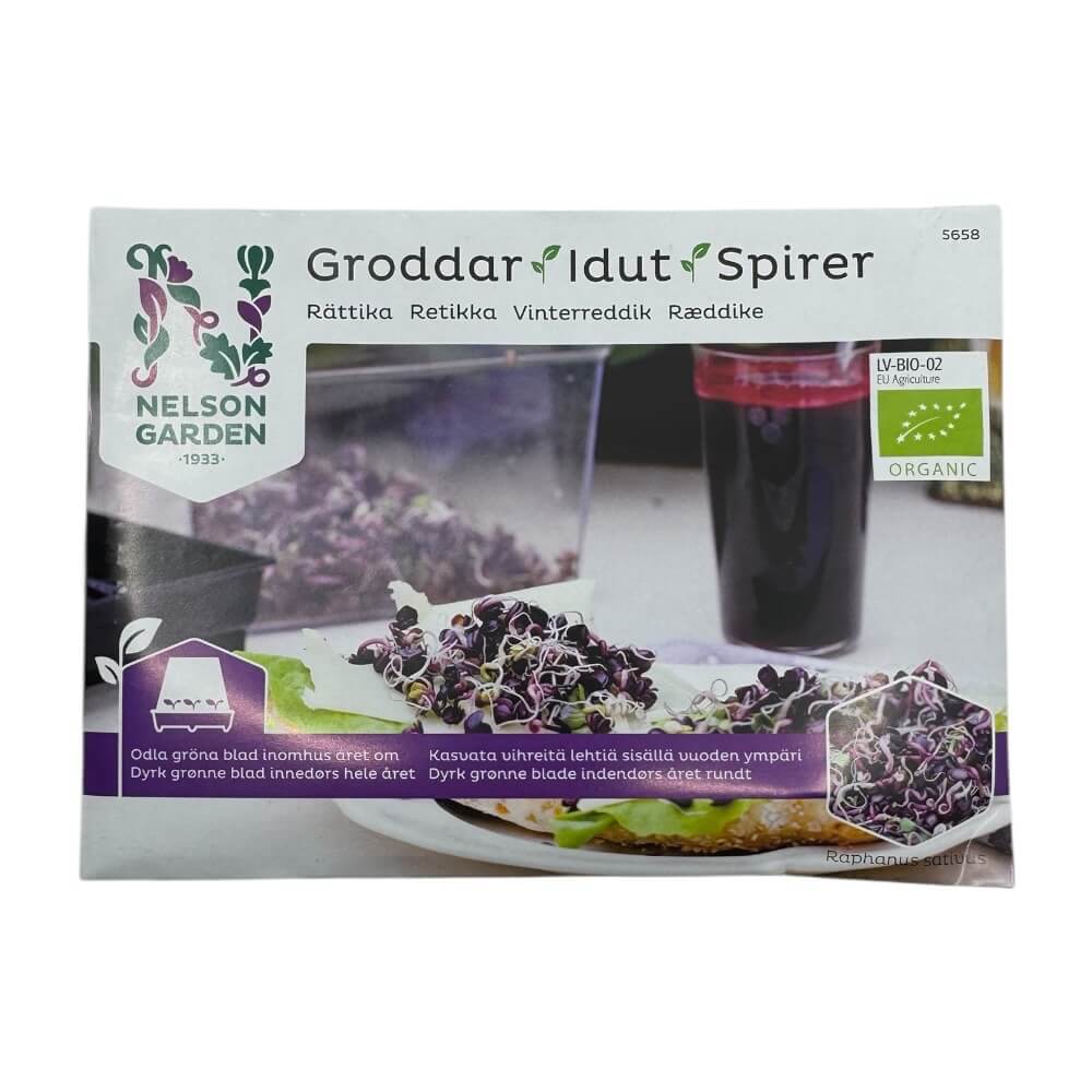 Spirer, Ræddike, Organic