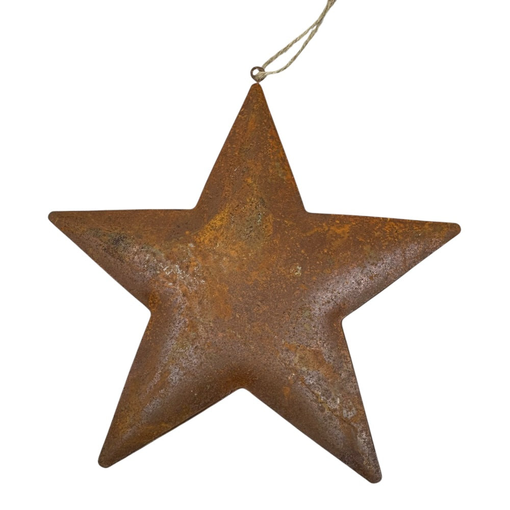 Stjerne i metal - 20 cm