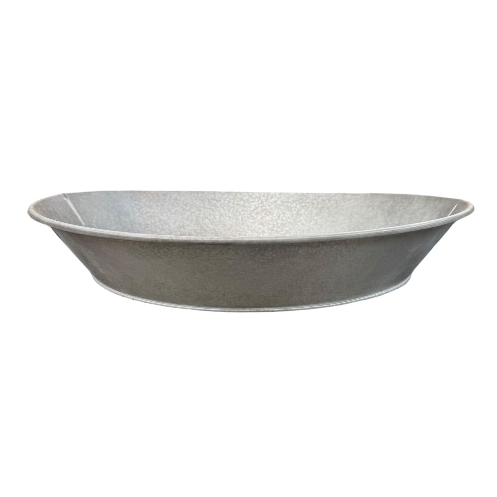 Zinkskål antik Ø50*H8 cm