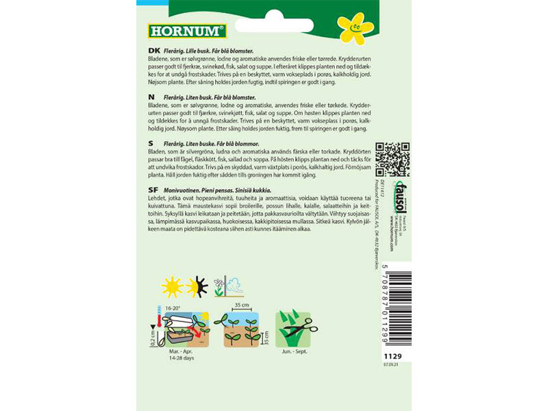 Frø pose, Salvie, Læge-, Allerlei (D)