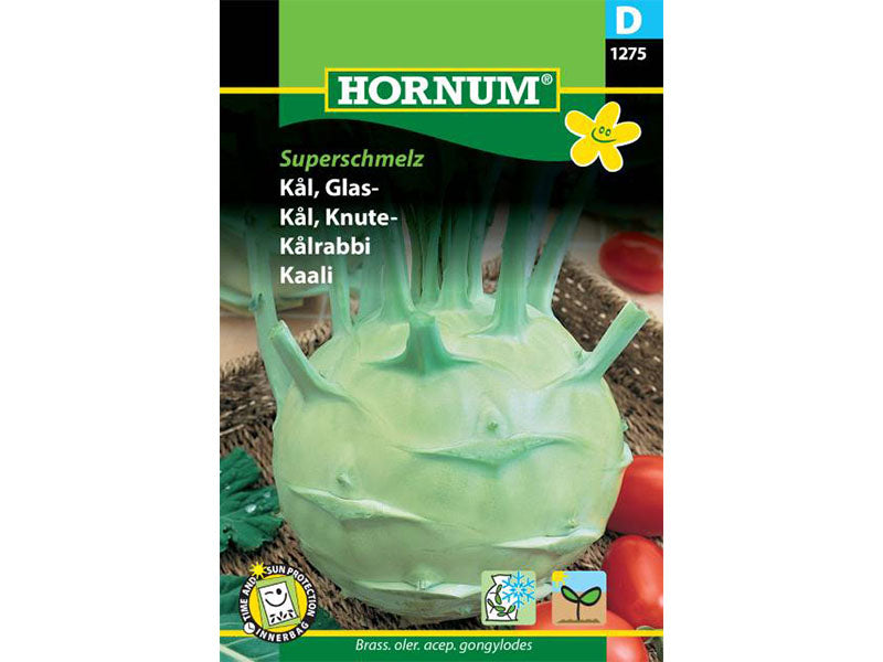 Frøpose med kål, Glas-, Superschmelz.