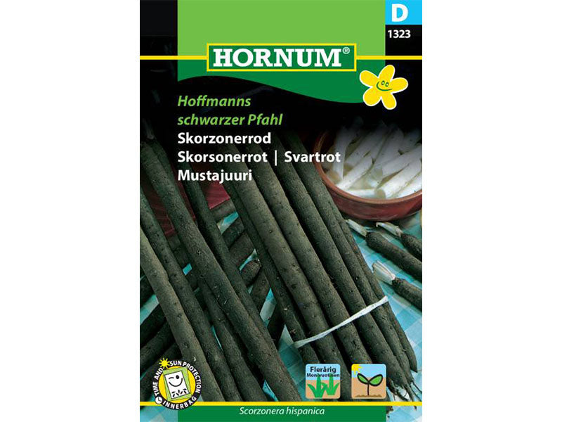 Skorzonerrod frøpose, Hoffmanns sort variant.
