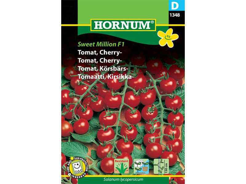 Tomat, Cherry-, Sweet Million F1 (D)