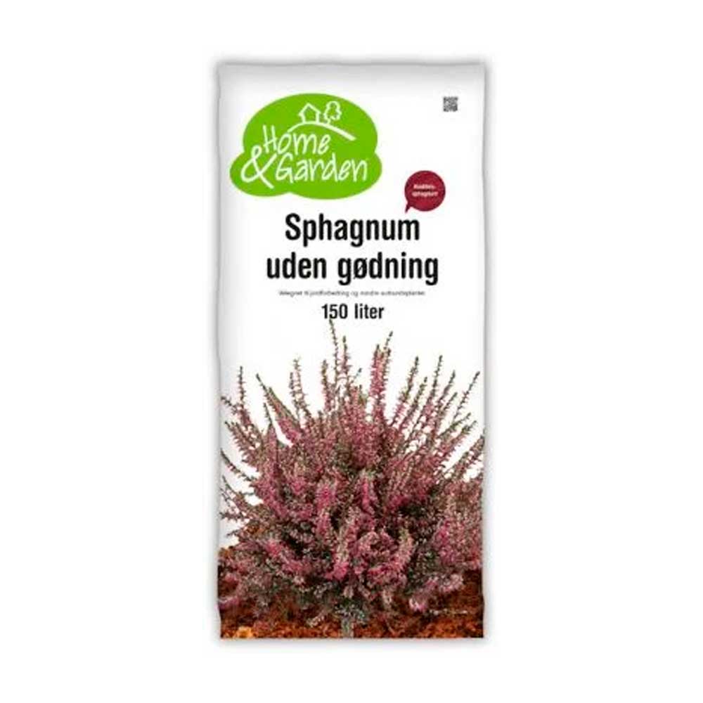 Frøpose med ugødet sphagnum, 150 liter.