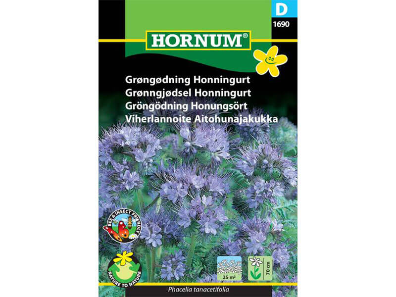 Frøpose med grøngødning honningurt.
