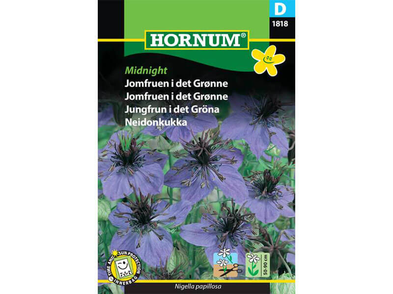 Frøpose med Jomfruen i det Grønne, Midnight.