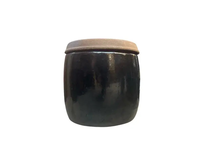 Krukke BERIT, glasur, diameter 22 cm.