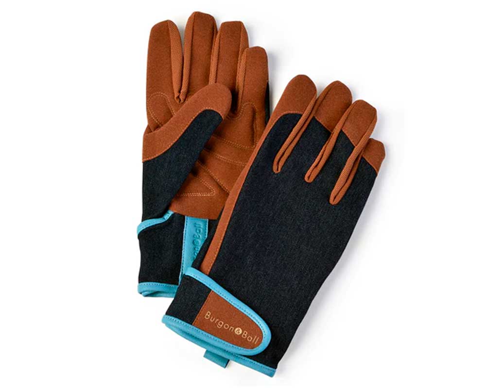 Havehandsker i størrelse M/L, model Denim.