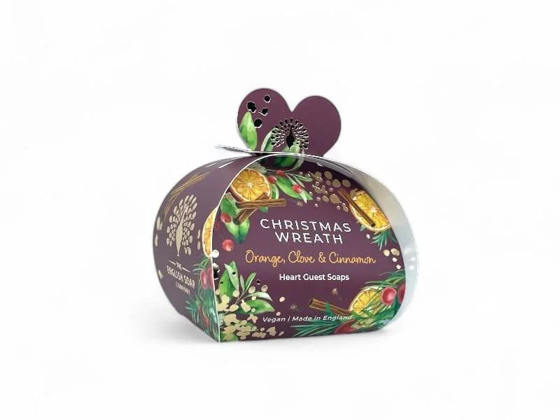 Guest Soap 3X20G Christmas Wreath
