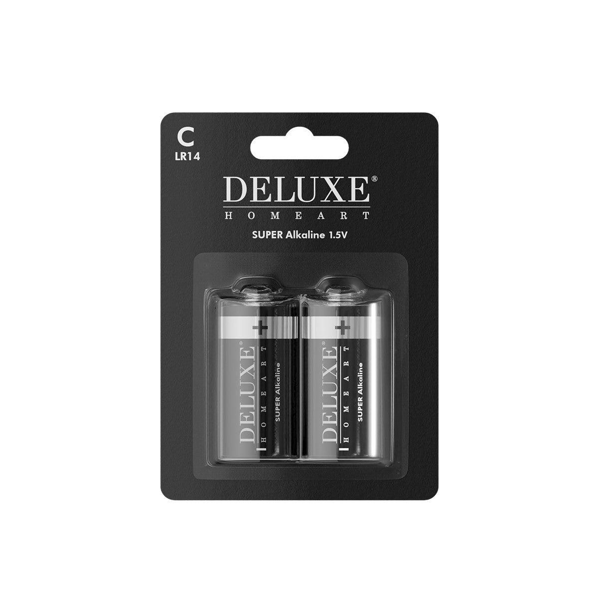 Deluxe Homeart 2xC-Batterier