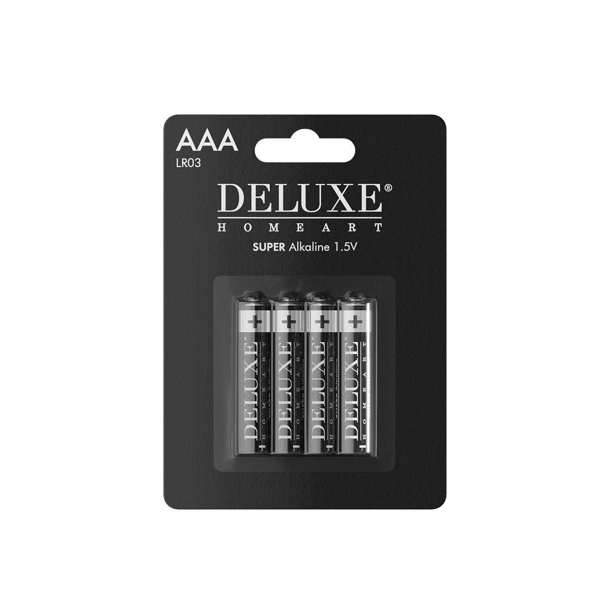 Deluxe Homeart 4xAAA-Batterier