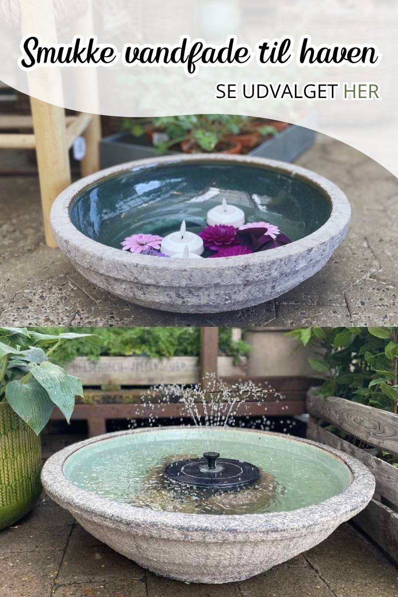Vandfad til haven