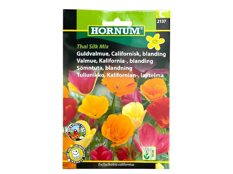 Guldvalmue, Californisk, blanding af Thai Silk Mixed.