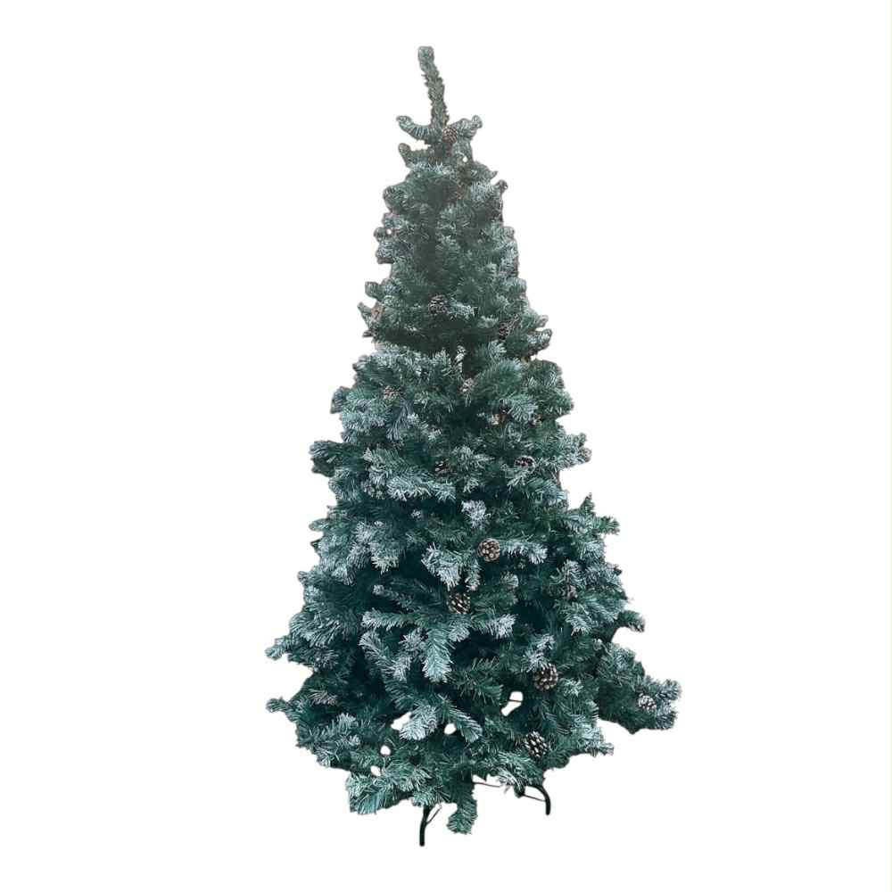Kunstigt juletræ, Pinyon x-mas tree green frosted TIPS 810 - h185xd107cm