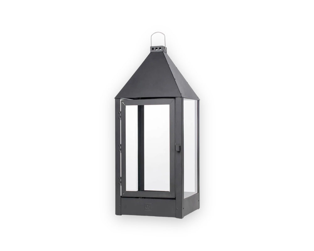 Mega Lantern. Black Powdercoated/Galvanized