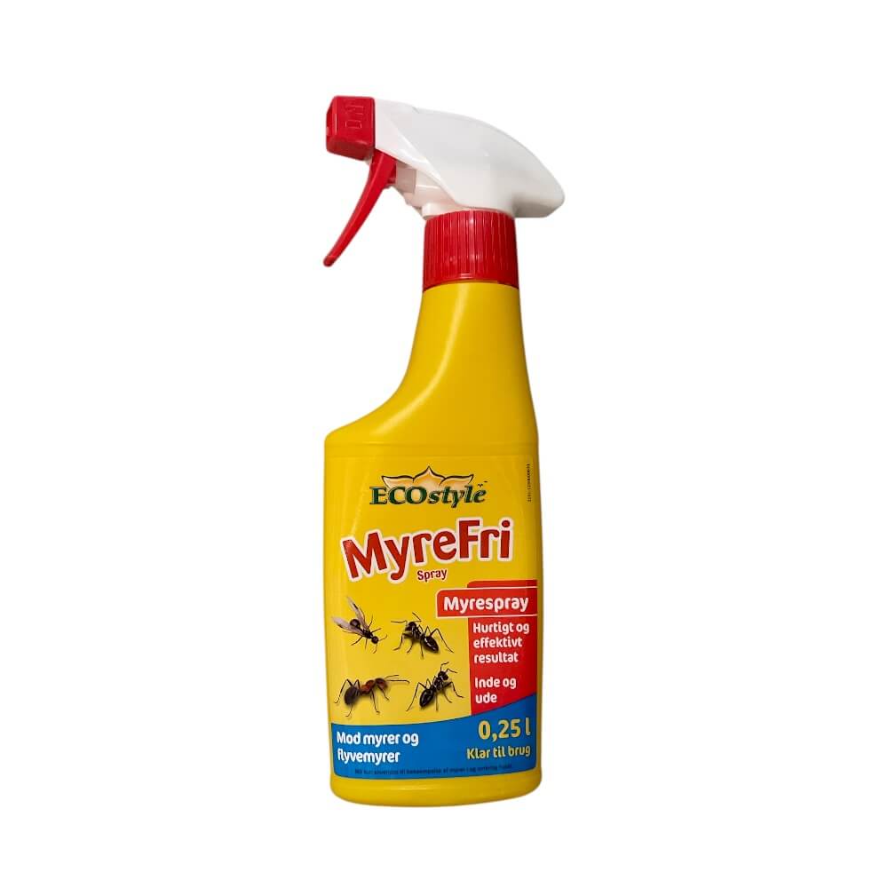 Bekæmp effektivt myrer med MyreFri Pumpespray Klar til brug 250 ml