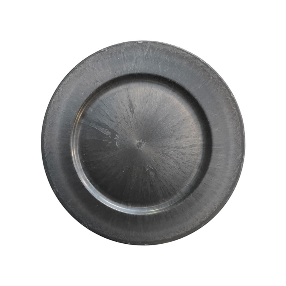 Plantefad, Fad Plast, 2x33 cm - Antik grå 