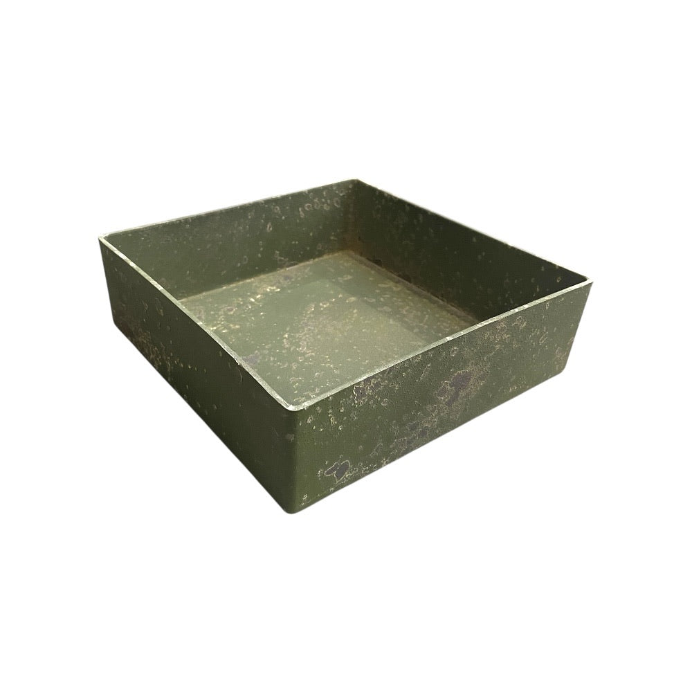 Plantefad, Poly fad, 20Dx6H - grøn/rust