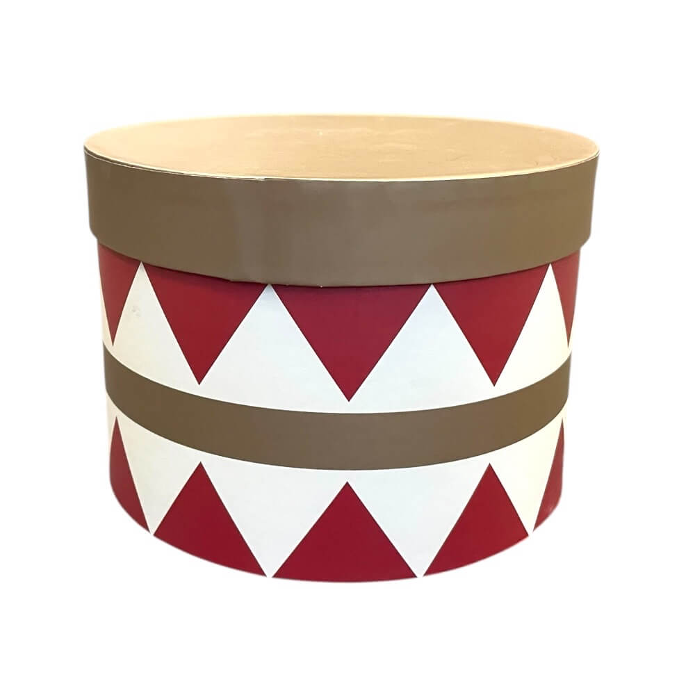 Æske stor - Ø18,5x13 cm 